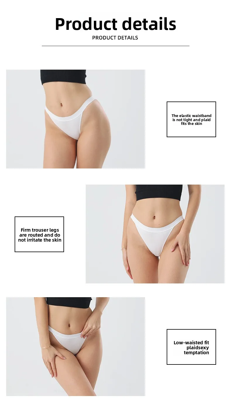 Wholesale New Arrival Cotton Women's Panties Breathable and Antibacterial Ladies Panties Women's Underwear Custom OEM Supplier