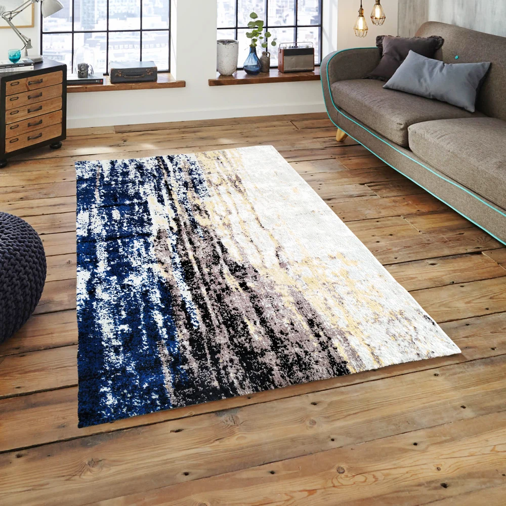 2019 新型现代设计机器为客厅制造聚酯地板地毯