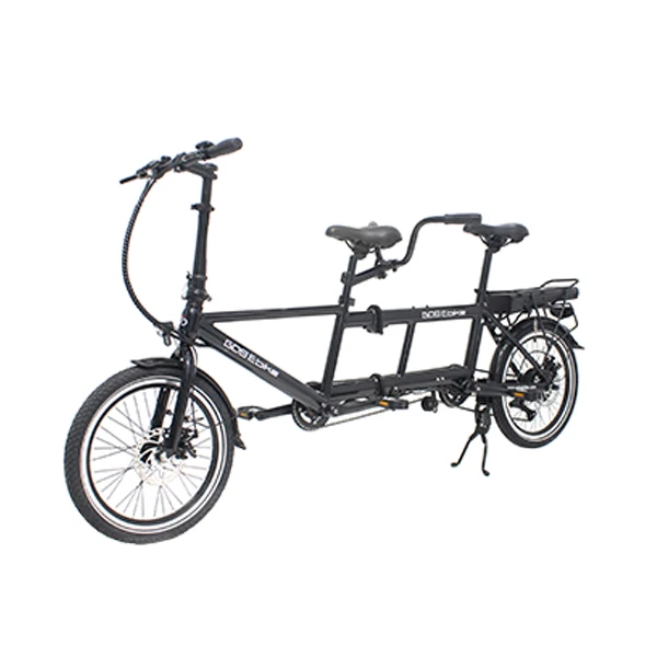 electric folding tandem bike