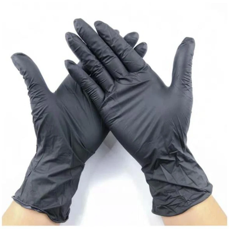 nitrile gloves powder free box
