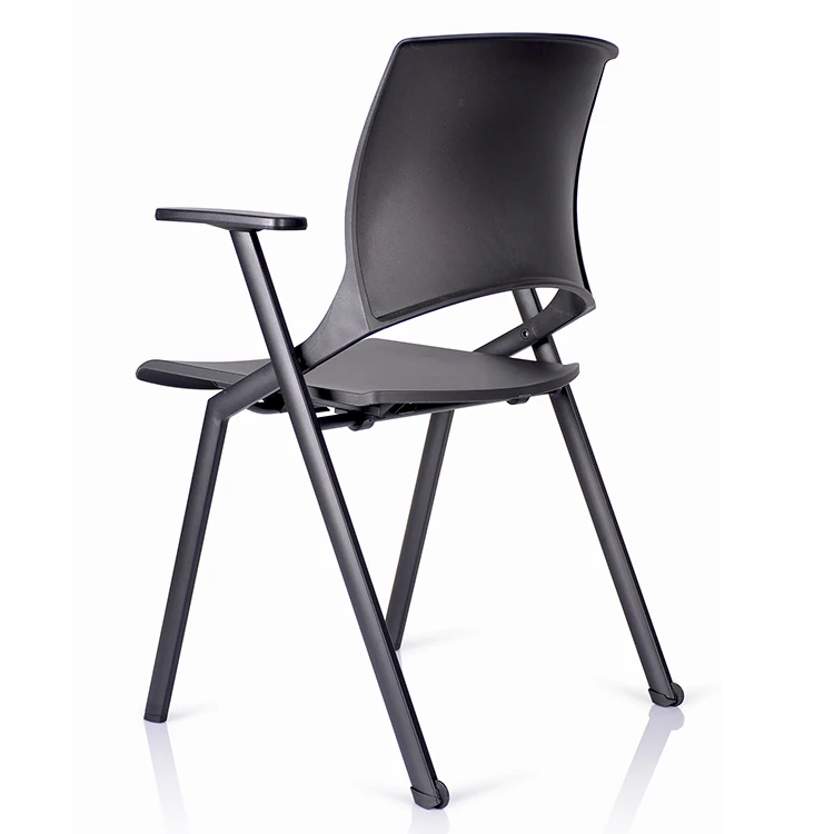 Hot sale in market Foldable black metal folding chairs