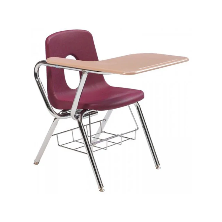 Modern School Desk And Chair Combo Student Plastic Student Study Chair