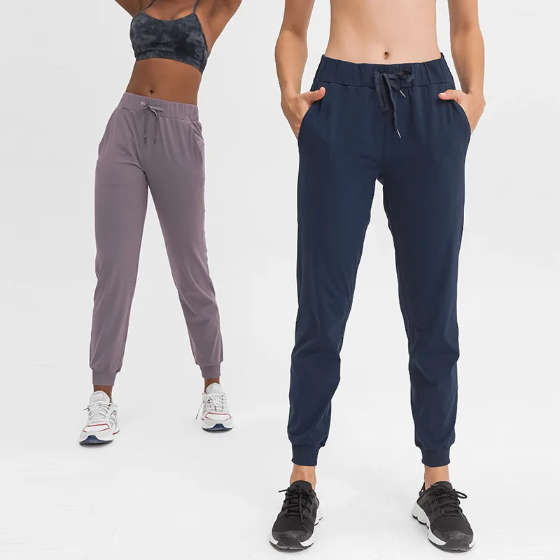 jogger pants with long strings