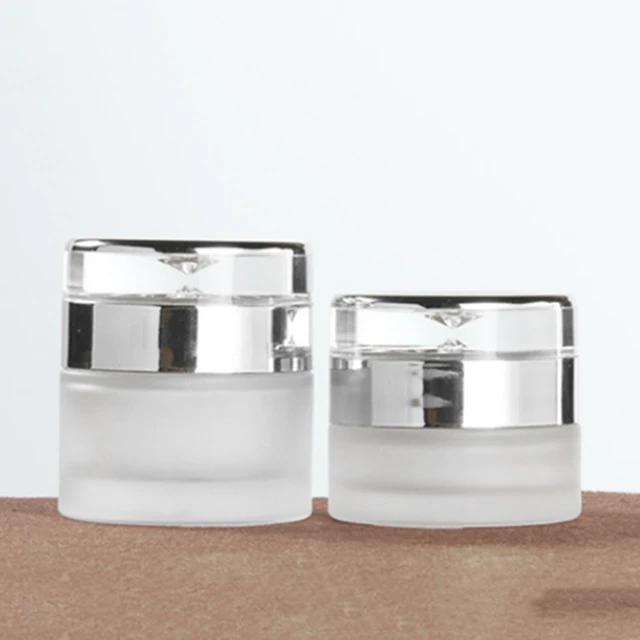 Hengjian Stocked 20ml 30ml 40ml 60ml 80ml 100ml 120ml Frosted Glass Cosmetic Perfume Spray Pump Bottle With Silver Cap