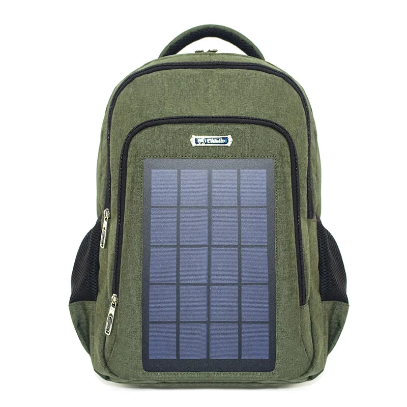 Outdoor Solar Panel Backpack Charger Battery Power Bank Solar Charging