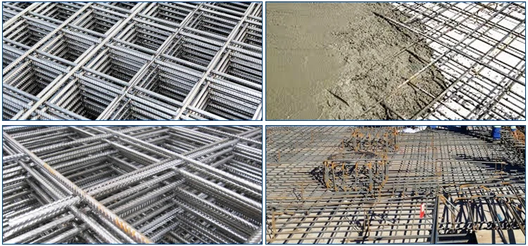 Automatic reinforcing building wire mesh machine