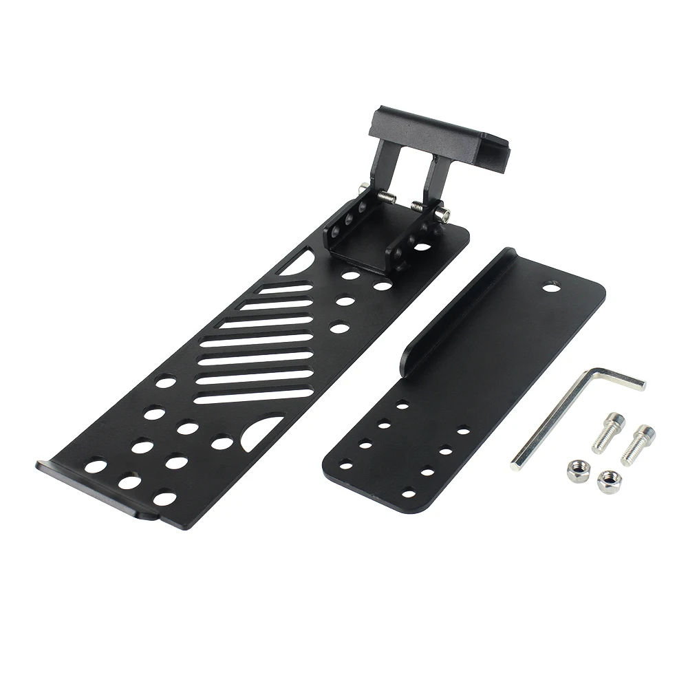 Car Accessories Left Foot Rest Dead Pedal Pegs Panel Kit For Jeep Wrangler JL 2018 2019
