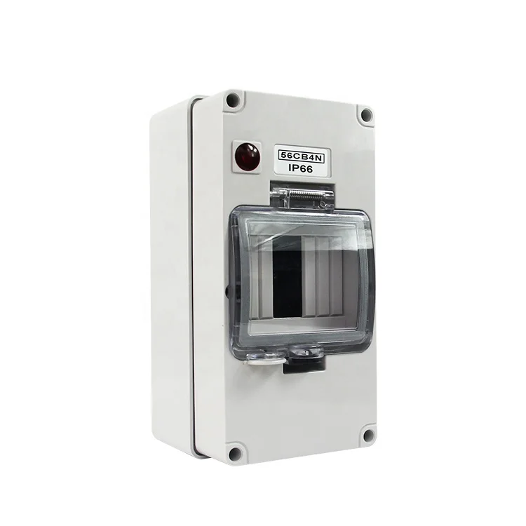 8 Pole WeatherProof Enclosure IP66 RCD Cover Circuit Breaker Solar AC DC