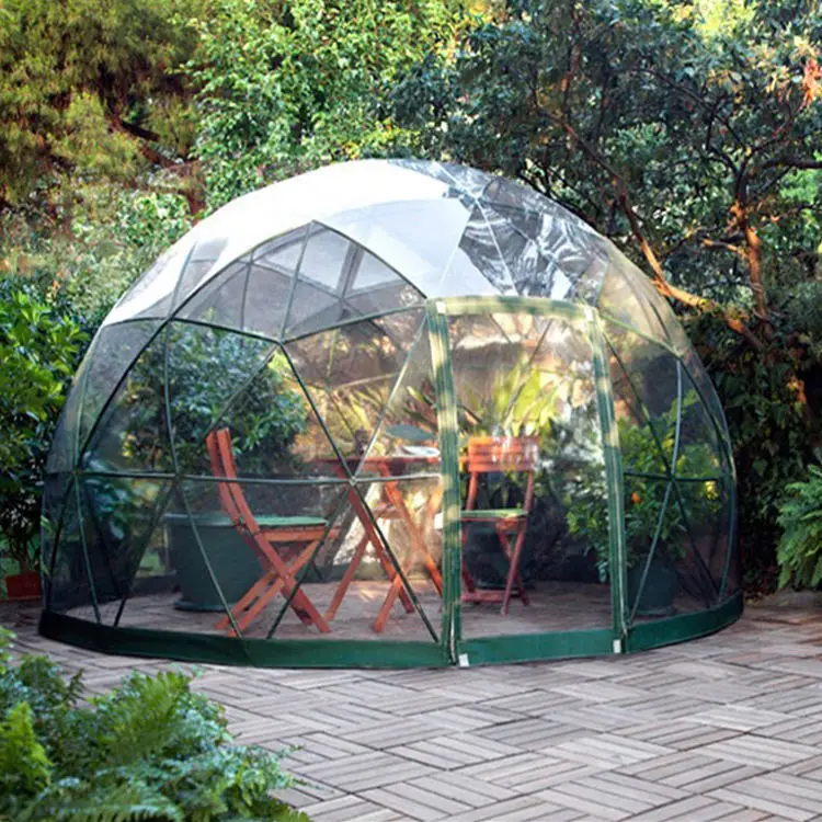Customized Large Transparent Canopy Garden Igloo Geodesic Dome