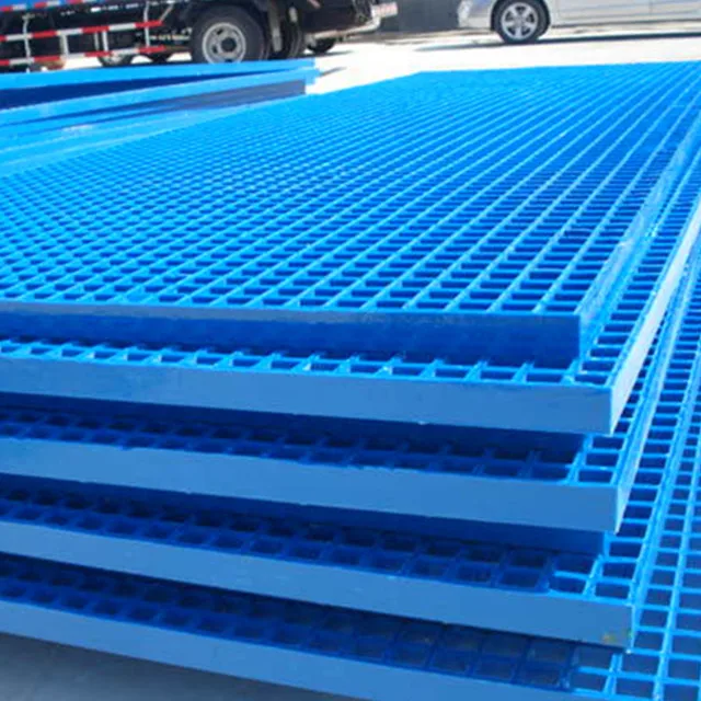 Factory Based Plastic Walkway Grid Frp Carwash Floor Small Hole Grating