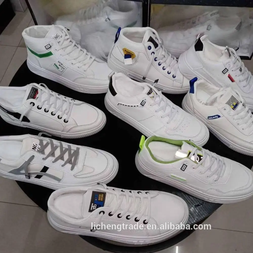 Venta al por mayor de los hombres zapatos blancos zapatos ultra-La