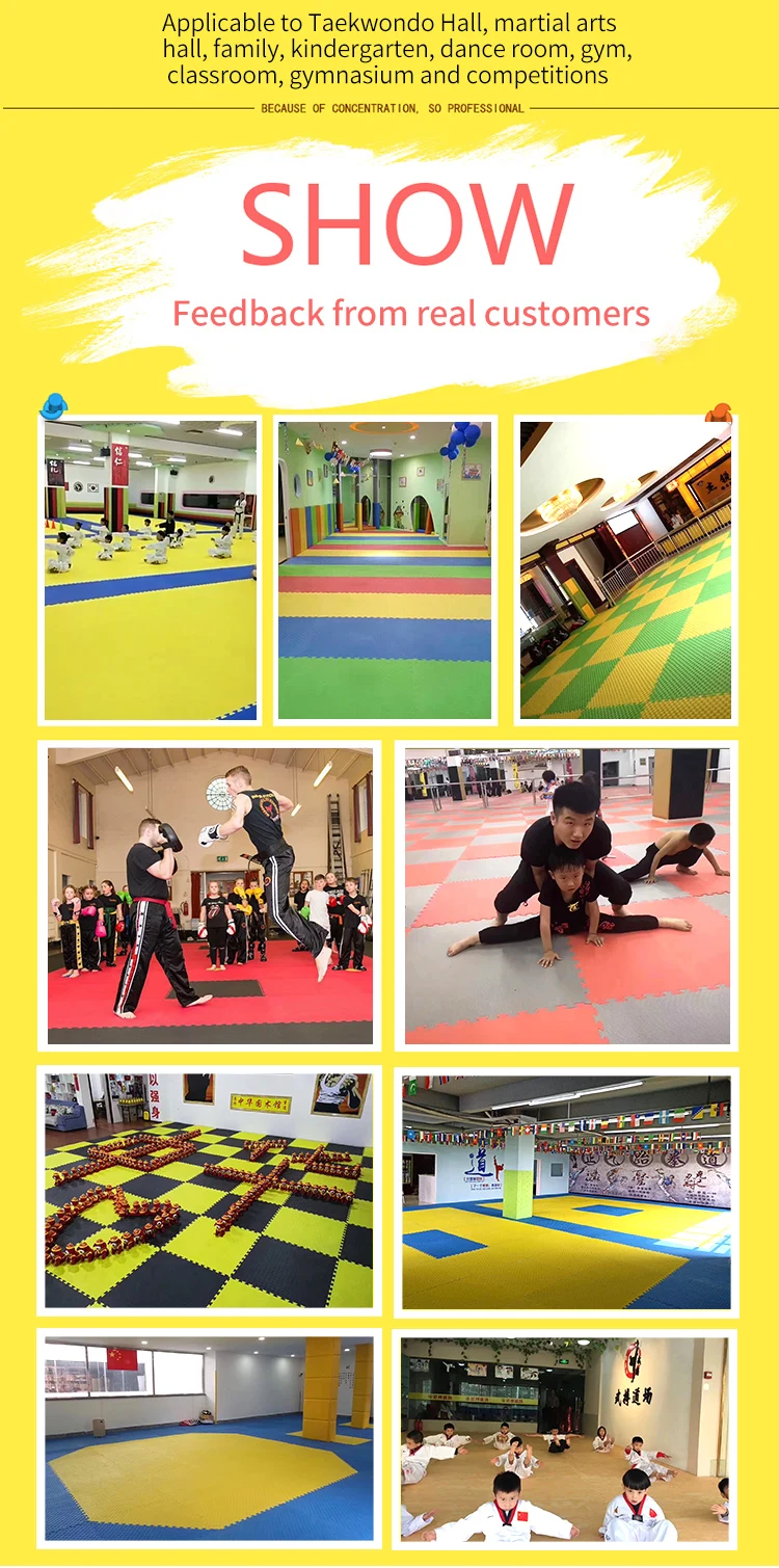 Factory Supplying tatami japanese mat for taekwondo