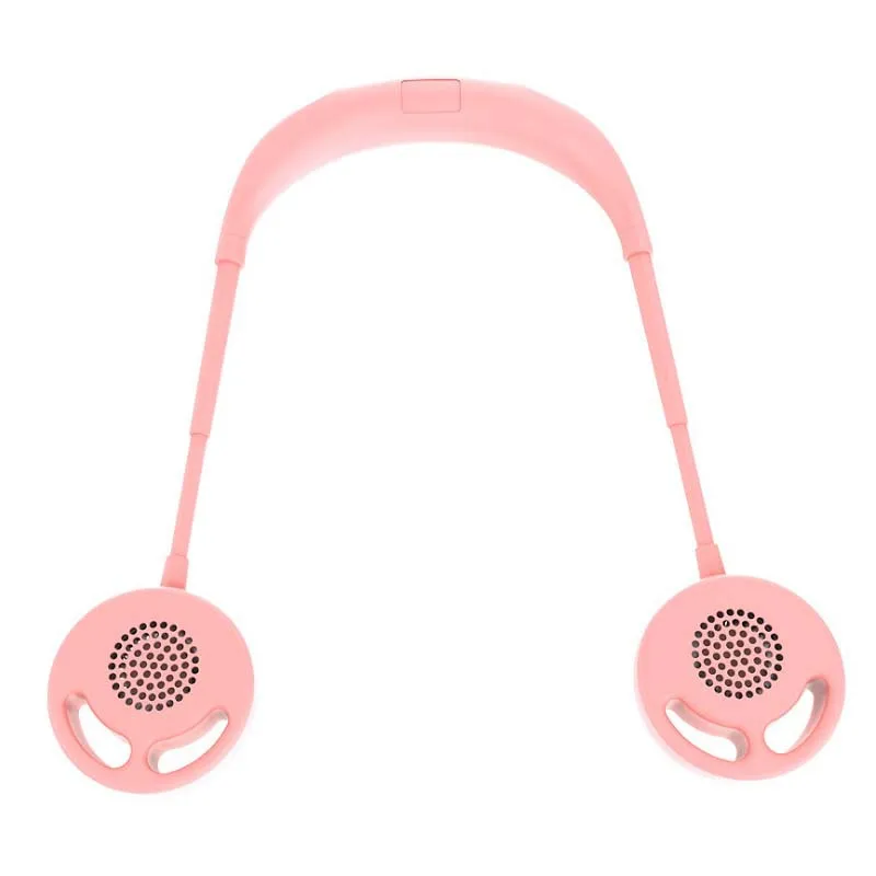 2020 Hands-free Mini Portable USB Rechargeable Outdoor Sports Lazy Hanging Neck Band Portable Fan - ANKUX.COM