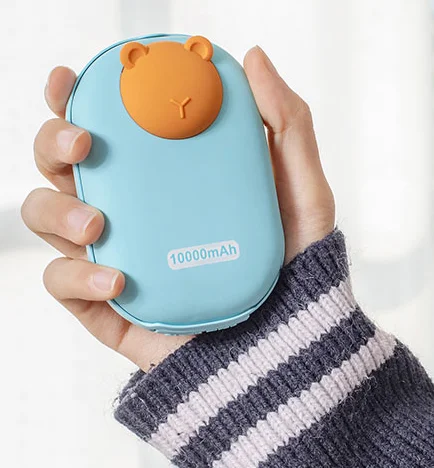 
hot sell style cute pet rabbit 10000mah battery pocket usb rechargeable hand warmer 