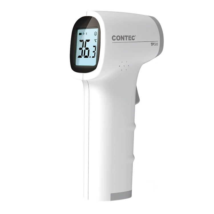 an infrared thermometer