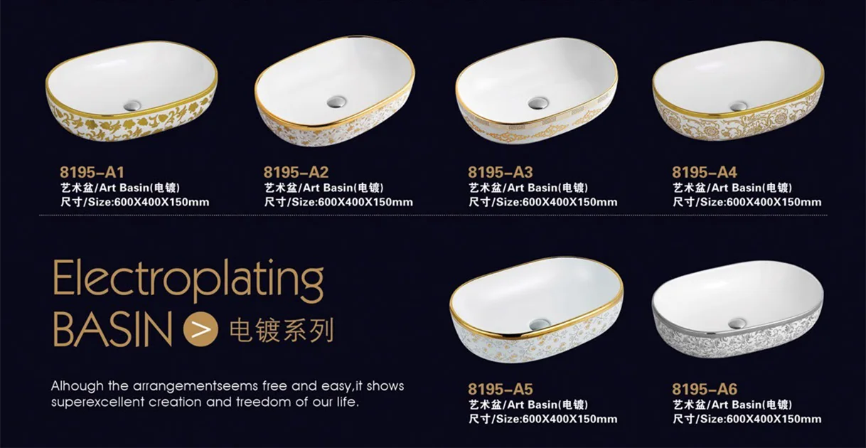 New Ceramic Wash Basin Designs Gold Toilet Basin Bathroom Golden Sink