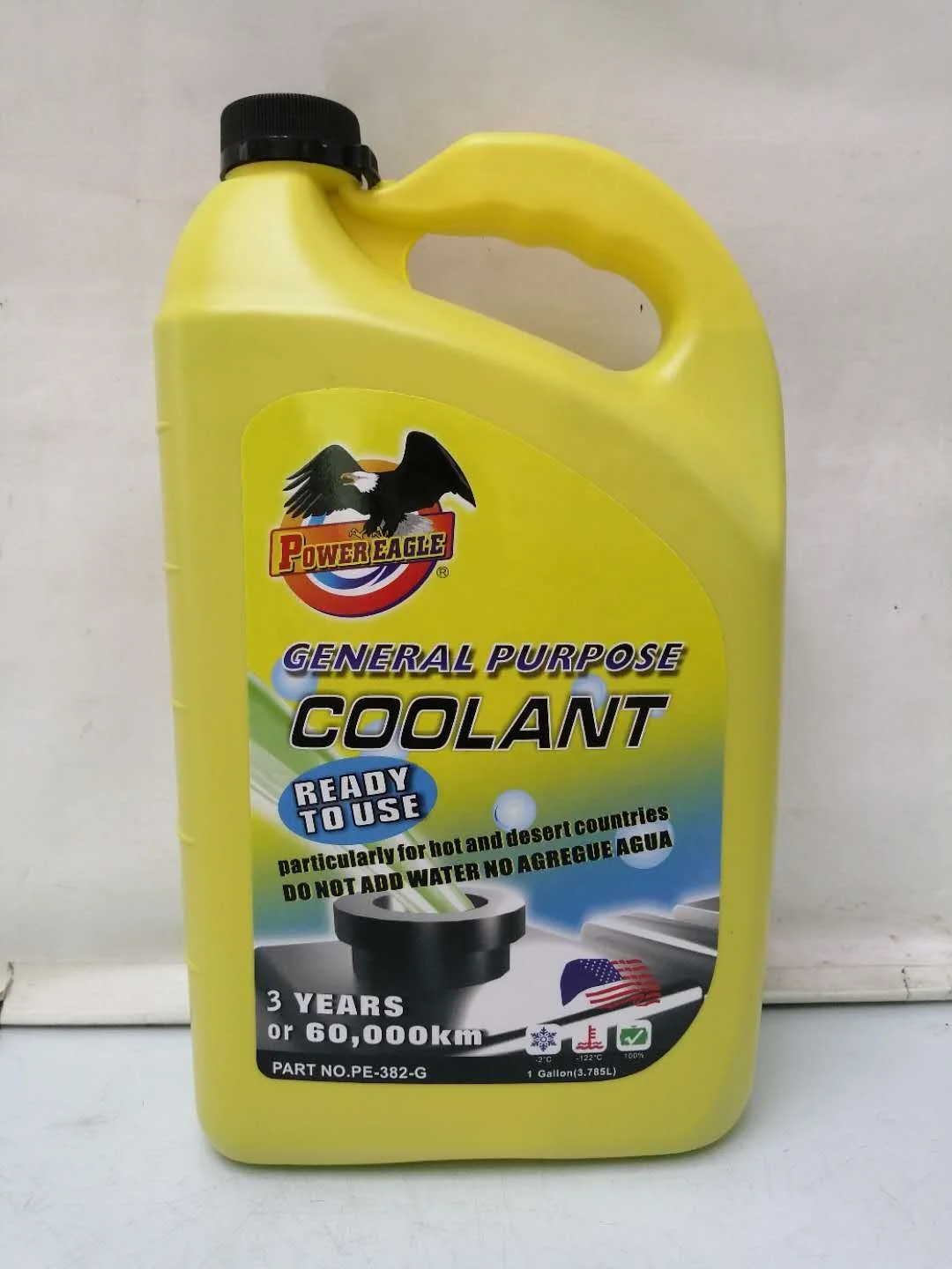 Car Cooling System 1gal(3.785l) Radiator Coolant Antifreeze For Engine