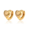 98877 Xuping fashion 24k gold plated dubai style heart love gifts stud cheap women's earring