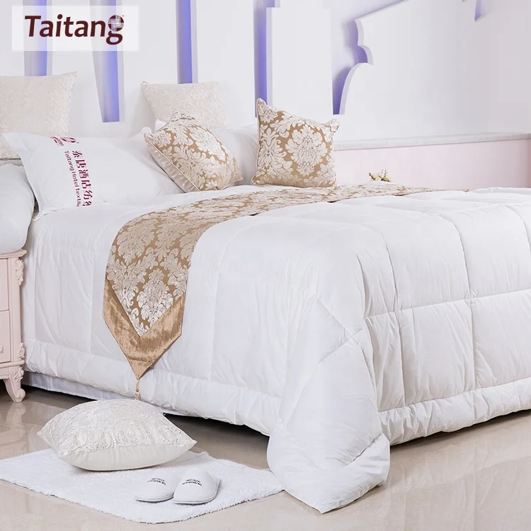 Taitang Soft Quilts Bedding Hotel White Cotton Quilt Buy Quilt,Cotton