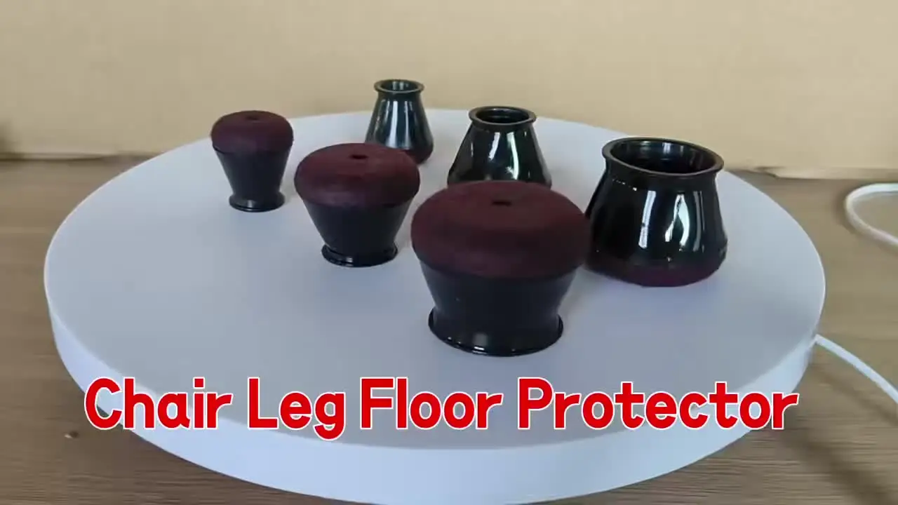 Table Protector Black Cover Rubber Slider Chair Leg Silicone Chair