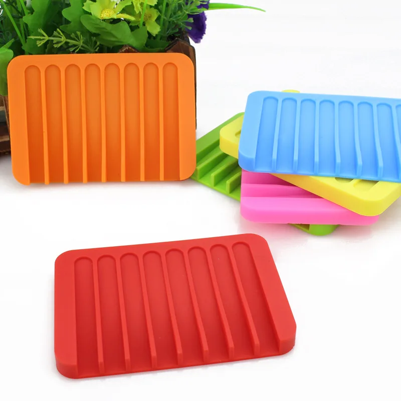 Silicone Soap Tray Custom Color Soft Bathroom Silicone Tray Cheap Soap ...