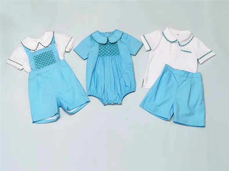 2pcs Spanish Clothes For Baby Boy Boutique Clothing Set 2020 Infant