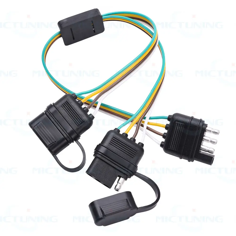 4-Flat Trailer Wiring Harness for Car Truck Cable Assembly manufacturer with IPC620 for Grote light - ANKUX.COM
