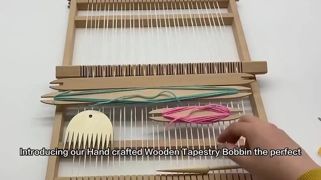 Houten Breimachine, DIY Houten Handweefmachine Met Verstelbare