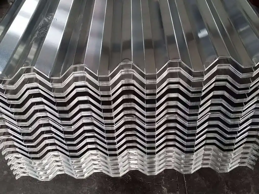 Gi Steel Corrugated Iron Sheet Corrugated Metal Roofing Galvanized