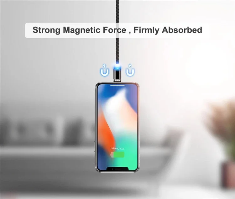 2020 new 3 in 1 Magnetic Usb Data Cable for Micro IOS Type-C Cell Phone Free Sample 1M Mobile Phone Charging Line - ANKUX.COM