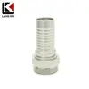 Factory wholesale high temperature high pressure steam rubber hose one piece fitting