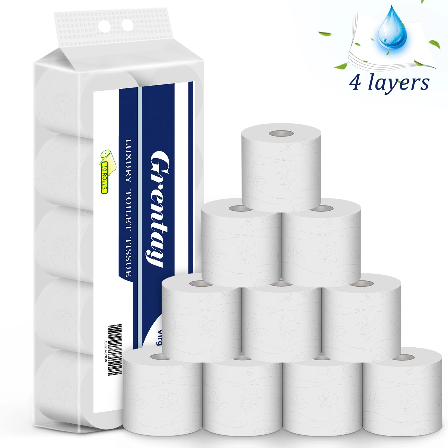 Rv Toilet Paper Toilet Tissue Instant Dissolve Paper Towel Soft White