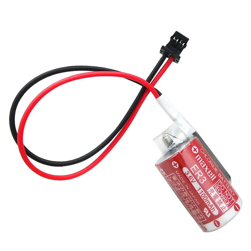 Maxell ER3 3.6V 1/2AA Lithium Battery for Yaskawa Encoder