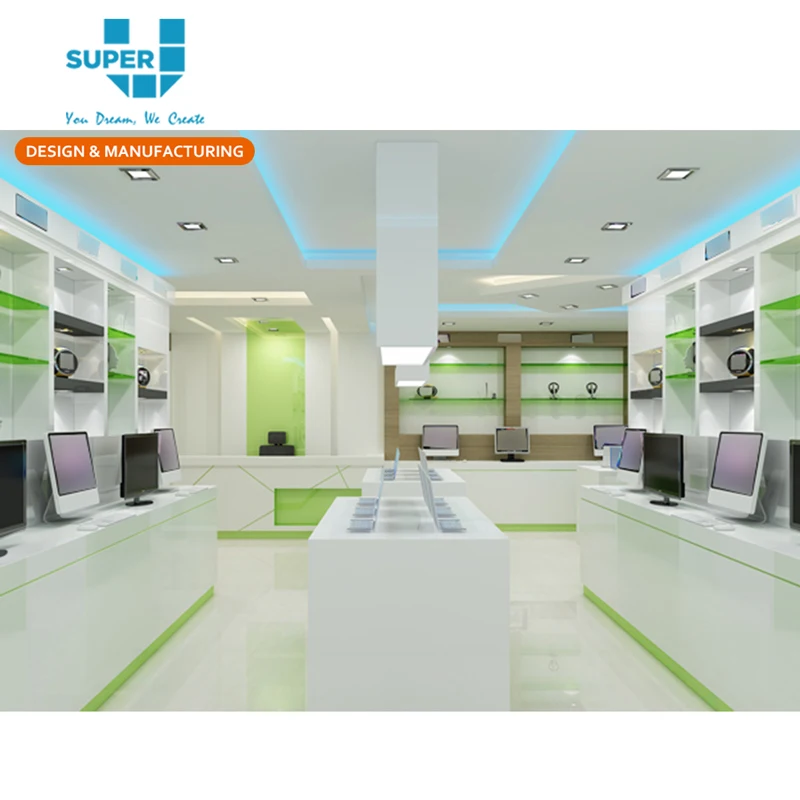 Professional Computer Showroom Design Electronic Computer Store Interior Display Solution Laptop Showroom Design Retail Store Di Buy Laptop Showroom