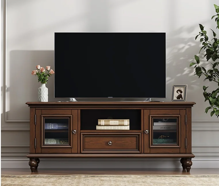 Living Room Furniture Set Tv Unit Display Stand Tv Solid Wood