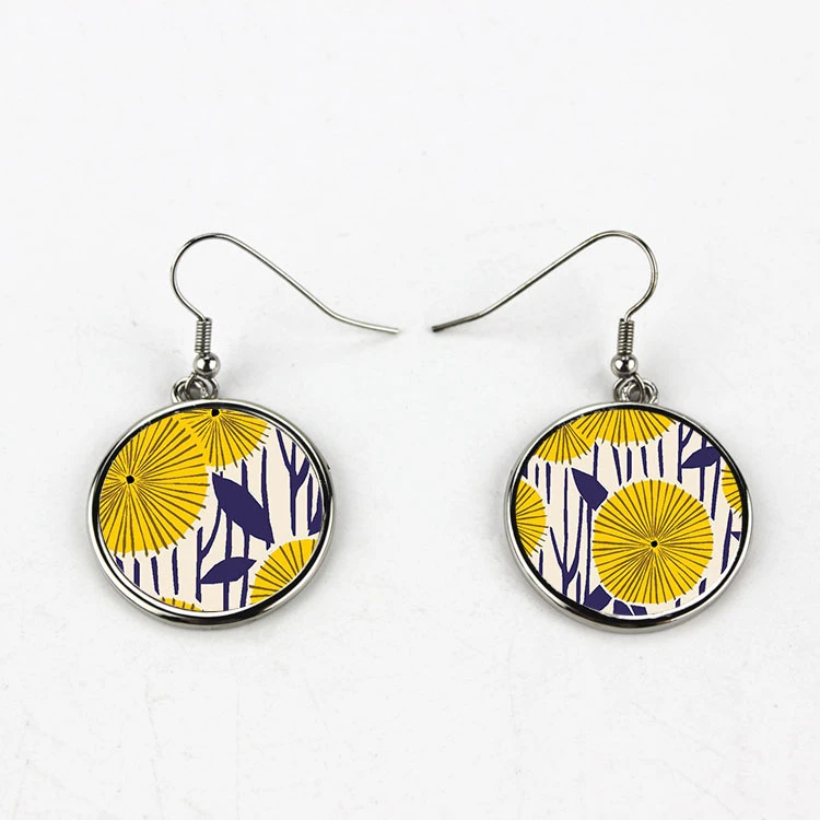Delicate DIY Supplies Sublimation Earring for Women 