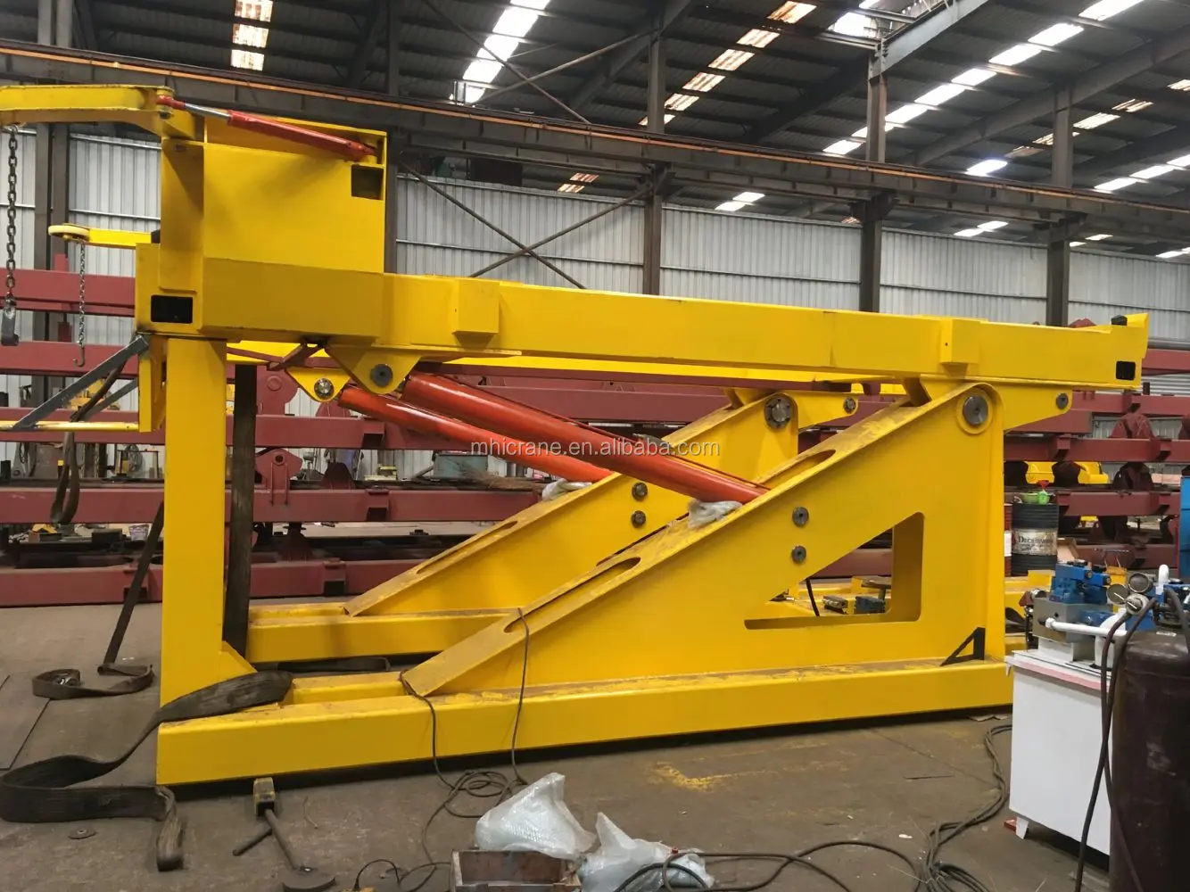 Low Price High Performance 20ft Container Tilter Bulk Material Loading