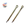 High quality galvanized spring steel parallel split pin for fasten the bolt with hole