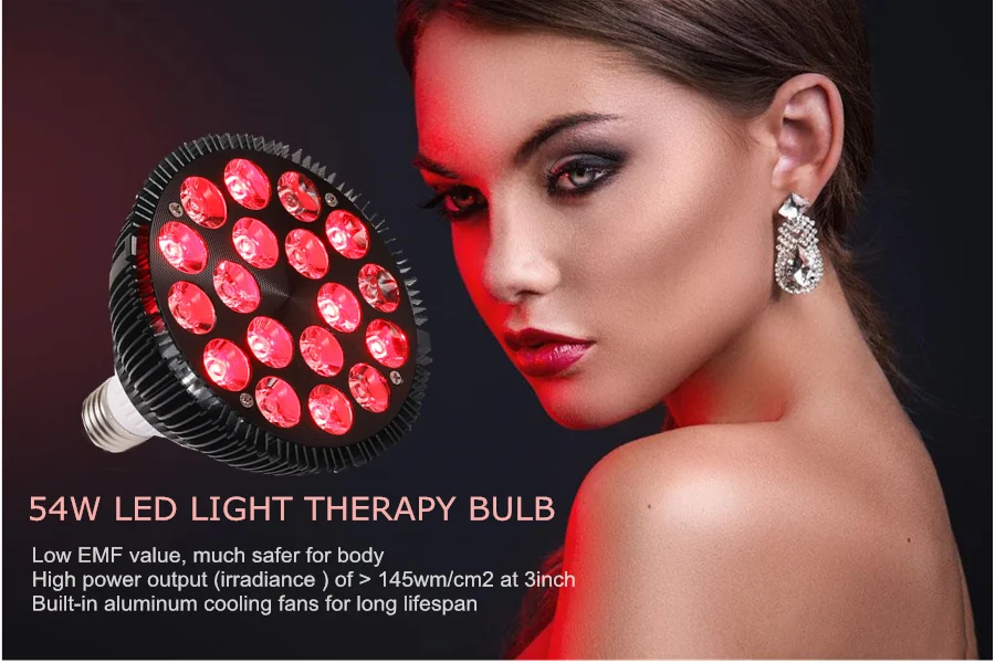 54W RED LIGHT THERPAY BULB