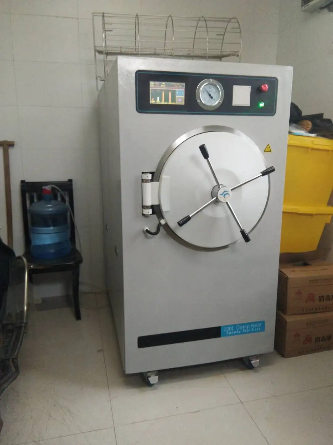 大容量医疗纯消毒机器高级脉动真空压力卧式脉冲灭菌器蒸汽高压灭菌器