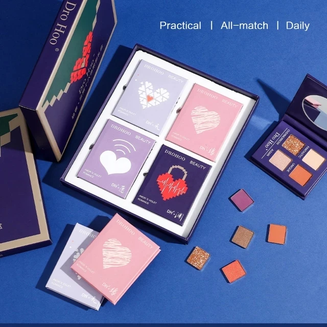 易于携带,迷你眼影调色板. 2.包装精美,适合约会,购物等场所 3.