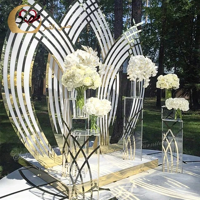 Outdoor Furniture Restaurant Hall Gold Wedding Dividers - Buy Wedding ...