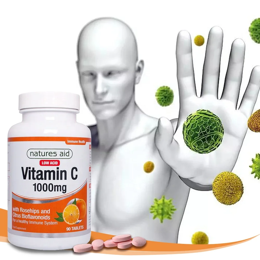 Private label 1000mg Fat soluble liposomal Vitamin C chewable tablet for skin whitening