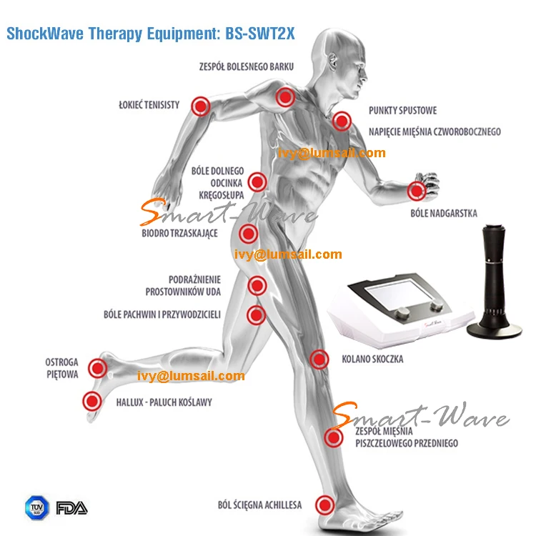 Shock Wave Therapy Equipment For Osteoarthritis Degenerative Knees