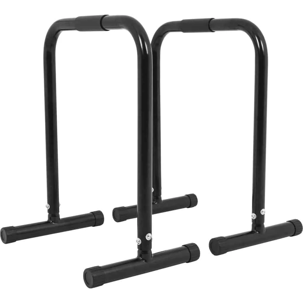 Indoor Fitness Equipment Heavy Duty Dip Stands Push Up Bar Gymnastics