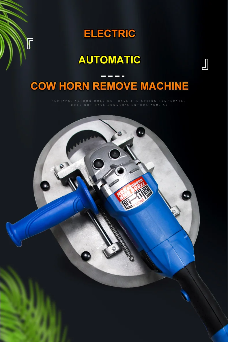 Calves Bull Bloodless Dehorners Saw Angle Grinder Remover Cattle Calf Dehorning Machine