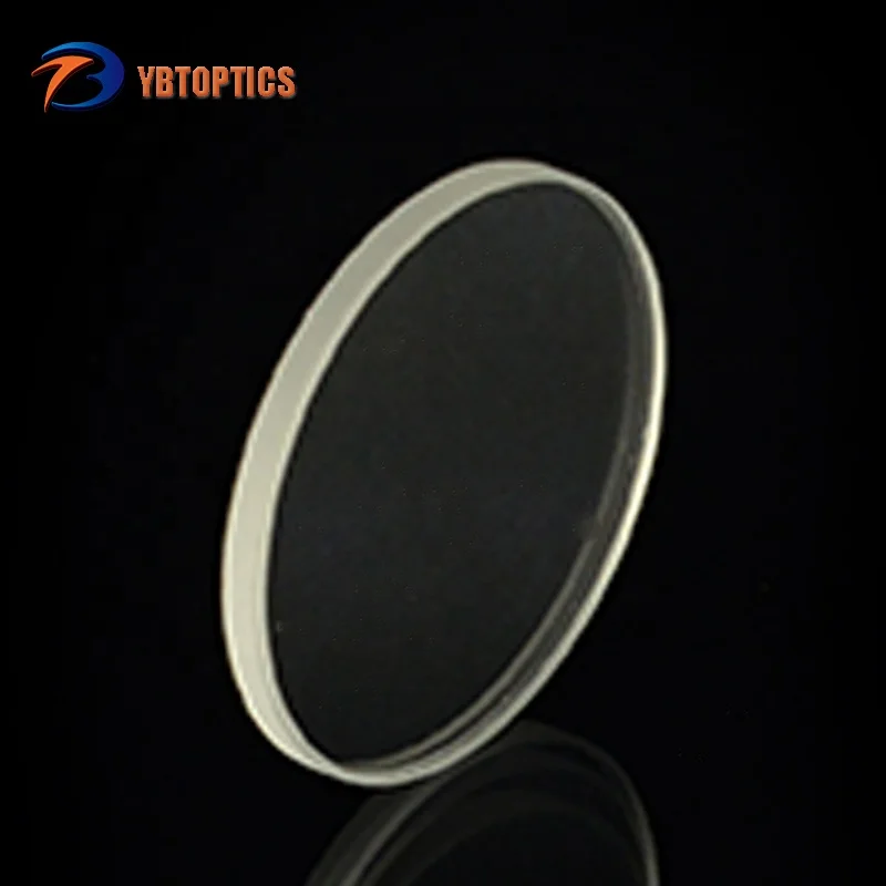 Custom high temperature  round  fused silica /quartz glass optical  glass plate