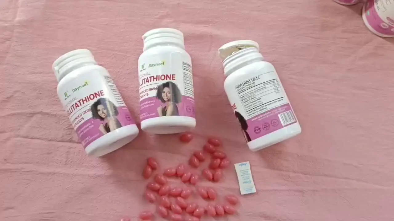 OEM Private Label Adult Skin Whitening Glutathione Soft Gel Capsules 100 Count
