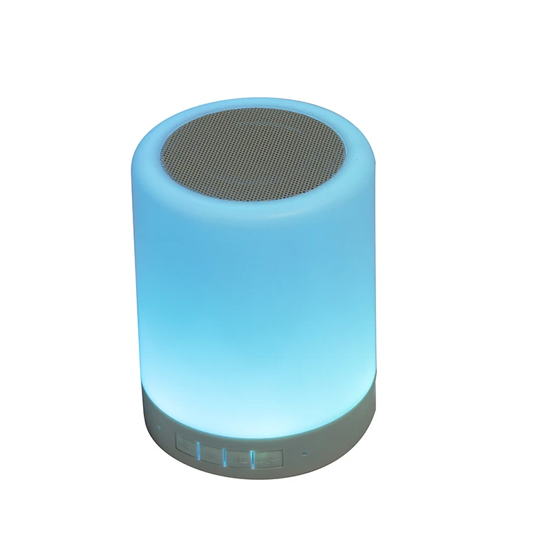 Touch Control Hands-free Call Colorful LED Light Lamp TF Card Wireless Bluetooth Speaker - ANKUX Tech Co., Ltd