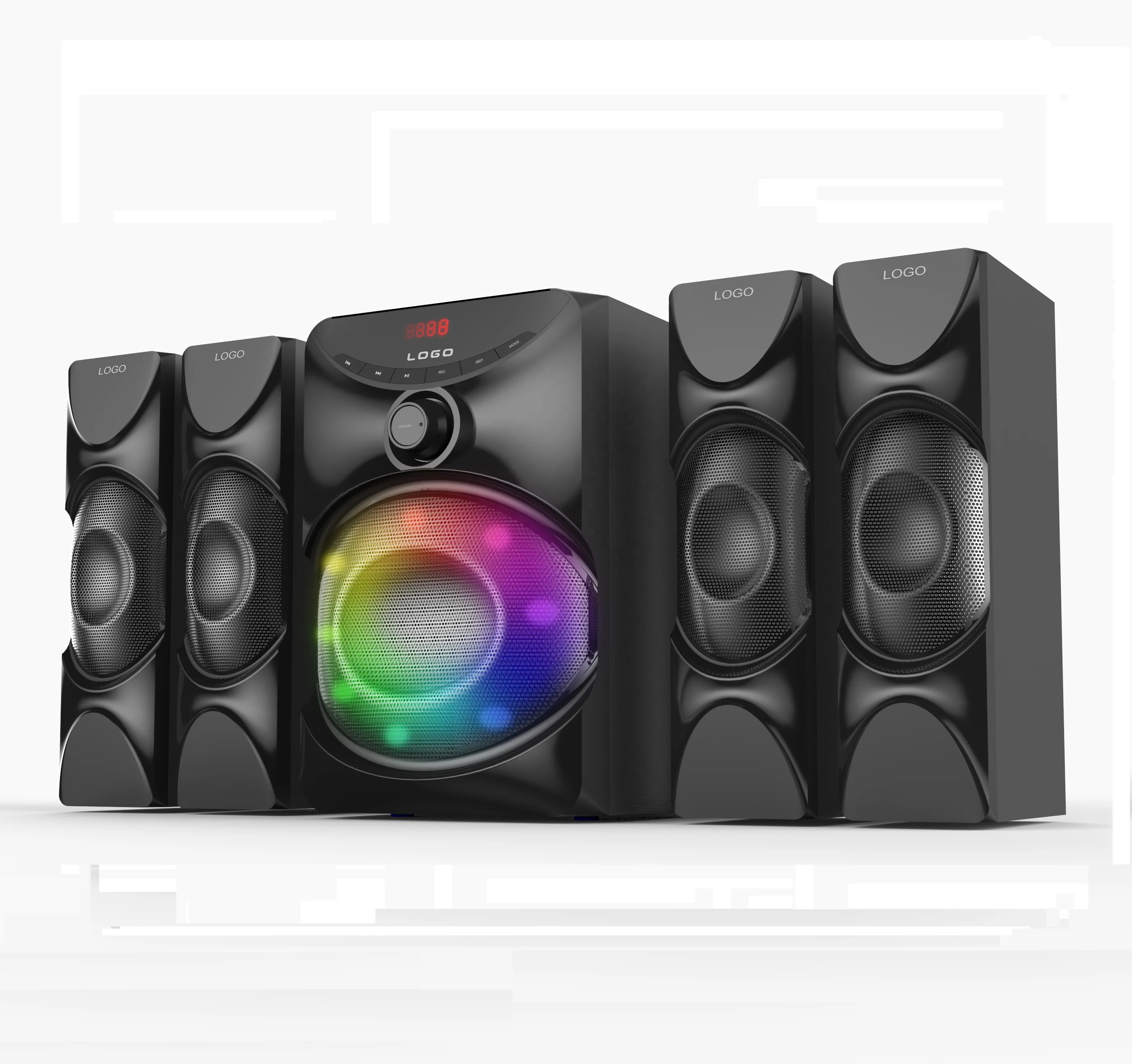 1 home theatre system multimedia speaker a-103(6.5")